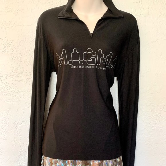 Vintage 90's Raver Shirt Magma Hottest Girl - Picture 7 of 12